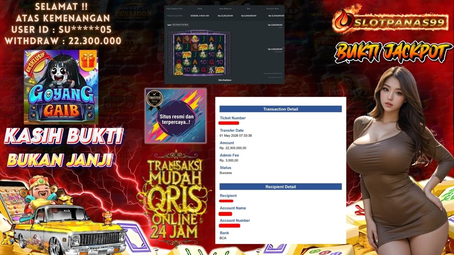 SLOTPANAS99 JACKPOT SLOT GOYANG GAIB